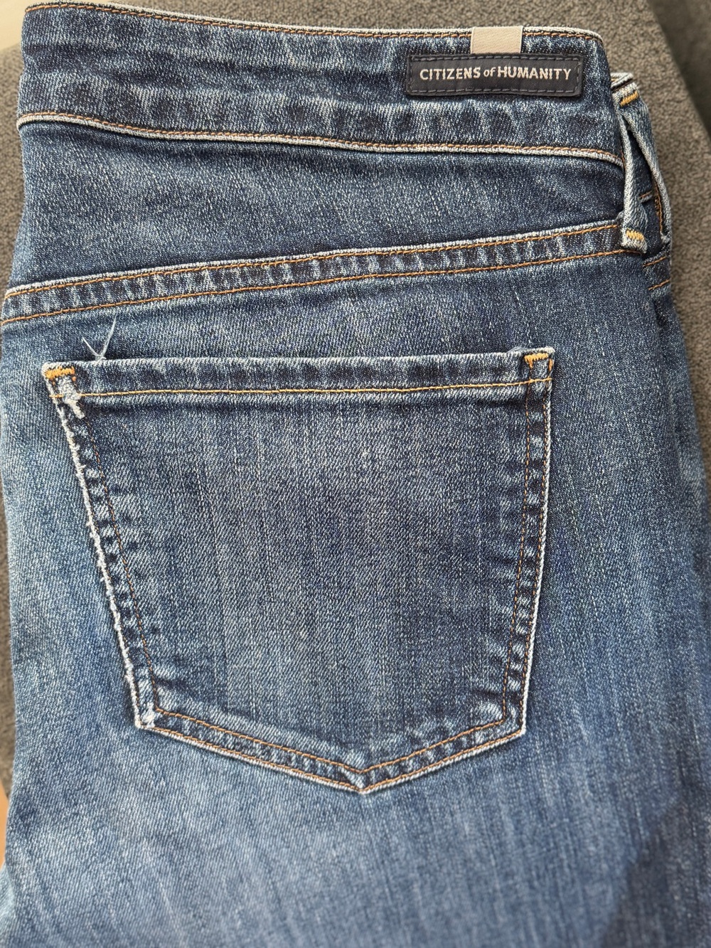 Citizens of Humanity Racer Y2K Low Rise Skinny Jeans 29 Slash Wash USA - Picture 4 of 16